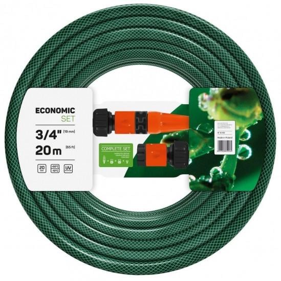 Набір для поливу Cellfast ECONOMIC шланг 3/4" 20 м 3 шари (10-102)