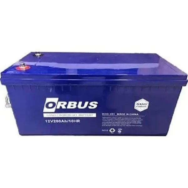 Гелевий акумулятор Orbus CG12200 GEL 12V 200 Ah для ДБЖ (ST021) - фото 2