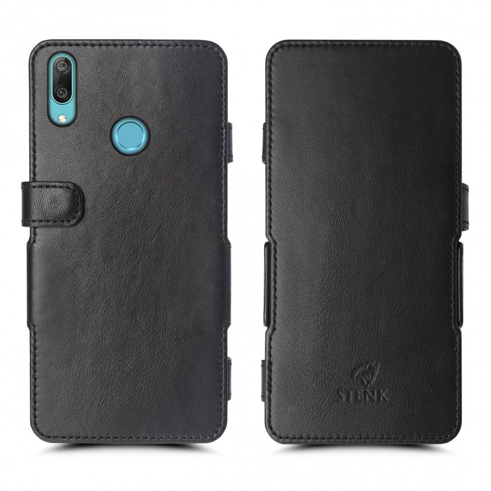 Чехол книжка Stenk Prime для Huawei Y7 (2019) Черный (62572)