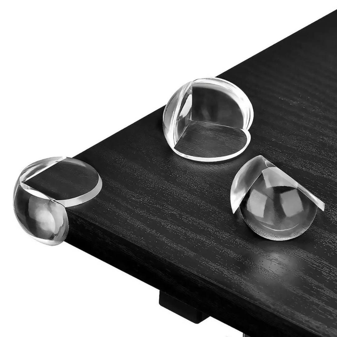 Набор защитных уголков для мебели Bodasan силиконовые 4 шт. Прозрачный (BCP01)