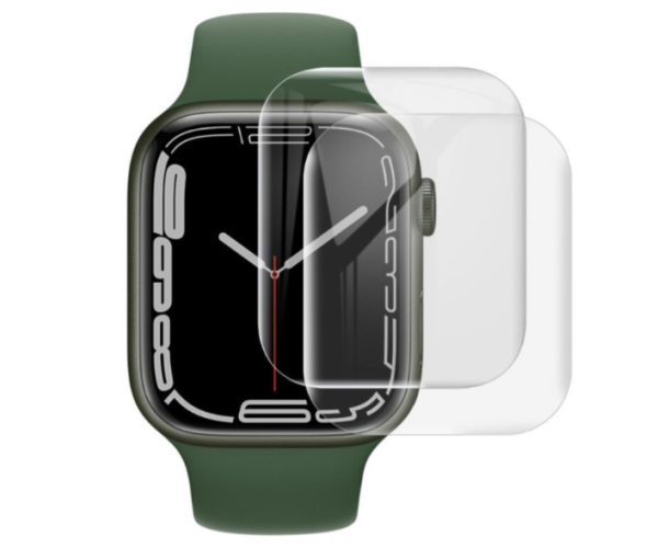 Пленка противоударная гидрогелевая Hydrogel Film для Apple Watch Series 7 45 мм 3 шт. Transparent