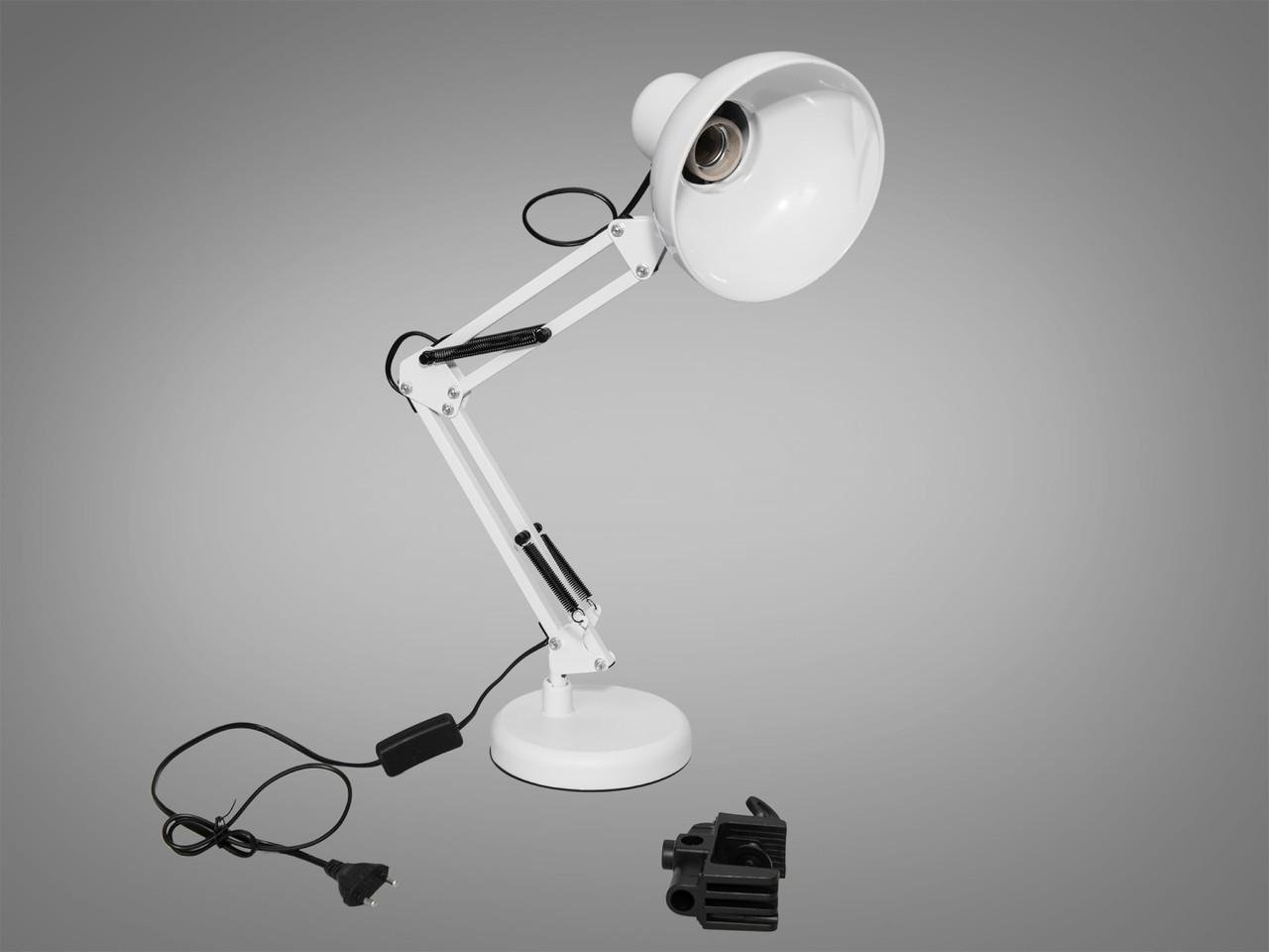 Лампа настільна в стилі піксар для робочої зони Білий (810WH-LS) - фото 4