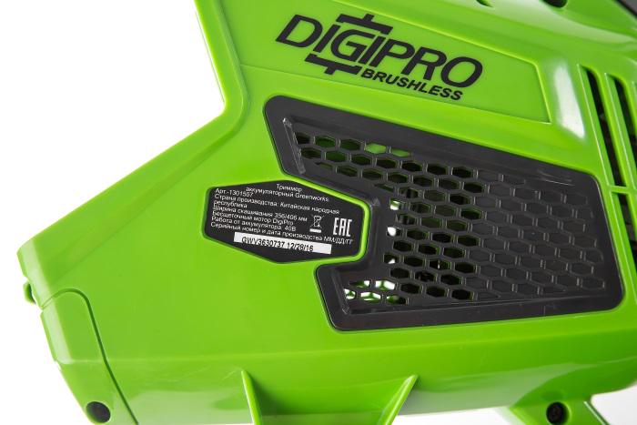 Триммер аккумуляторный Greenworks GD40BC - фото 6 Триммер аккумуляторный Greenworks GD40BC - фото 6