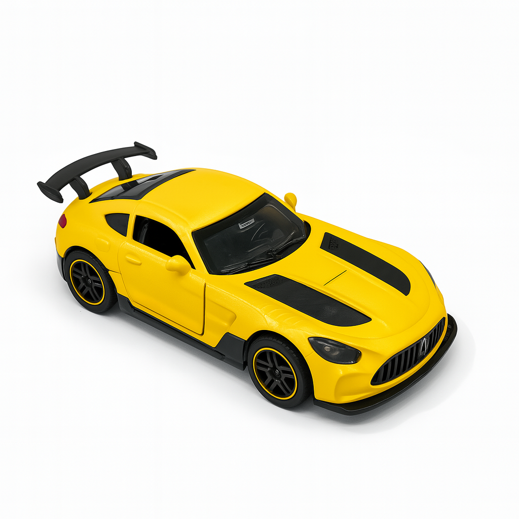 Игрушечная модель автомобиля металлическая 1:43 Желтый (27784521)