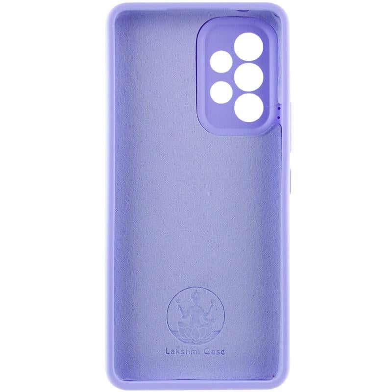 Протиударний Чохол Silicone Cover Lakshmi Full Camera (AAA) для Samsung Galaxy A73 5G Бузковий / Dasheen - фото 3