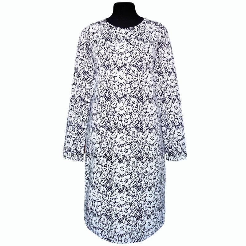 Платье джерси с длинными рукавами р. 60-62 Серый (483) - фото 1 Платье джерси с длинными рукавами р. 60-62 Серый (483) - фото 1