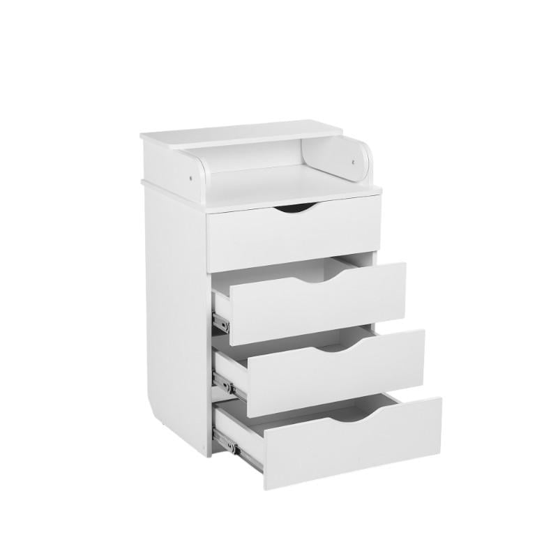 Комод для новорожденных с выдвижными ящиками 60х45х90 см Белый (DSK-601) - фото 1 Комод для новорожденных с выдвижными ящиками 60х45х90 см Белый (DSK-601) - фото 1