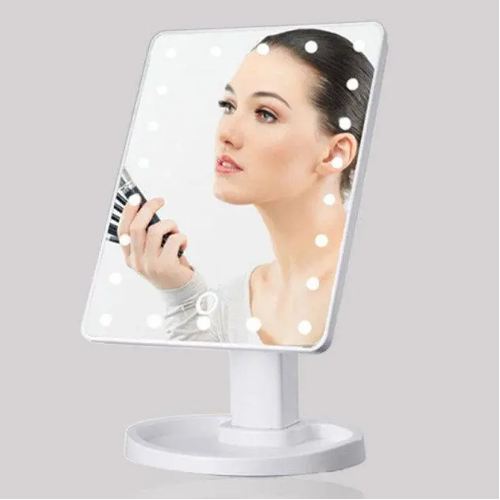 Зеркало для макияжа Large Led Mirror с подсветкой Белый (2-3-211122C100032) - фото 3