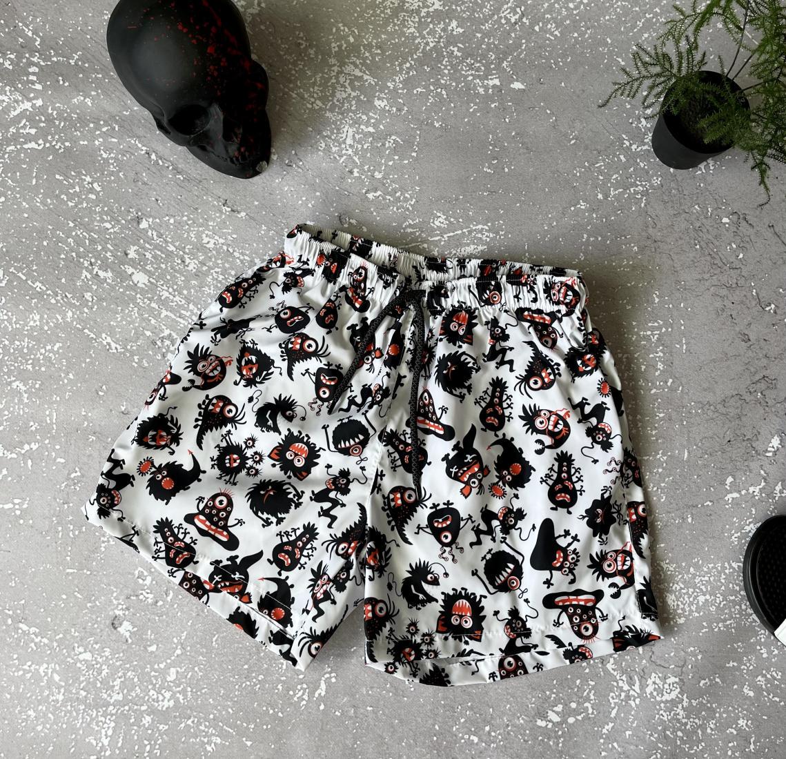 Шорти пляжні 13-213 M Білий (27209)