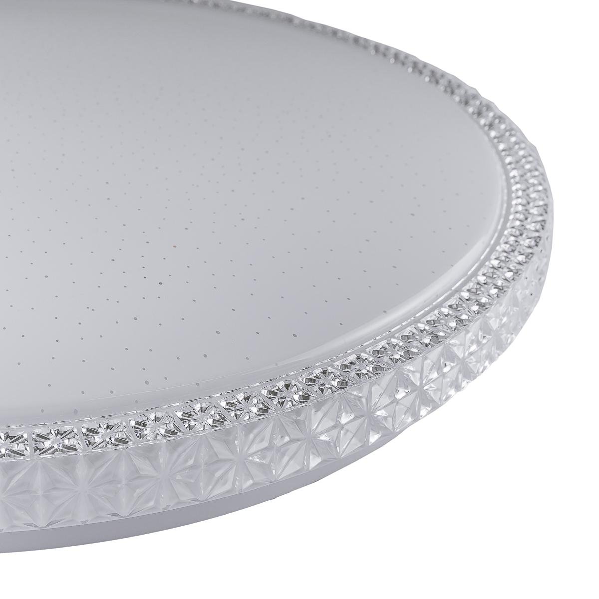 Потолочный светильник Vestum CRYSTAL звездное небо 60W 3000К-6500К RGB с ПУ 395х60 мм - фото 3 Потолочный светильник Vestum CRYSTAL звездное небо 60W 3000К-6500К RGB с ПУ 395х60 мм - фото 3