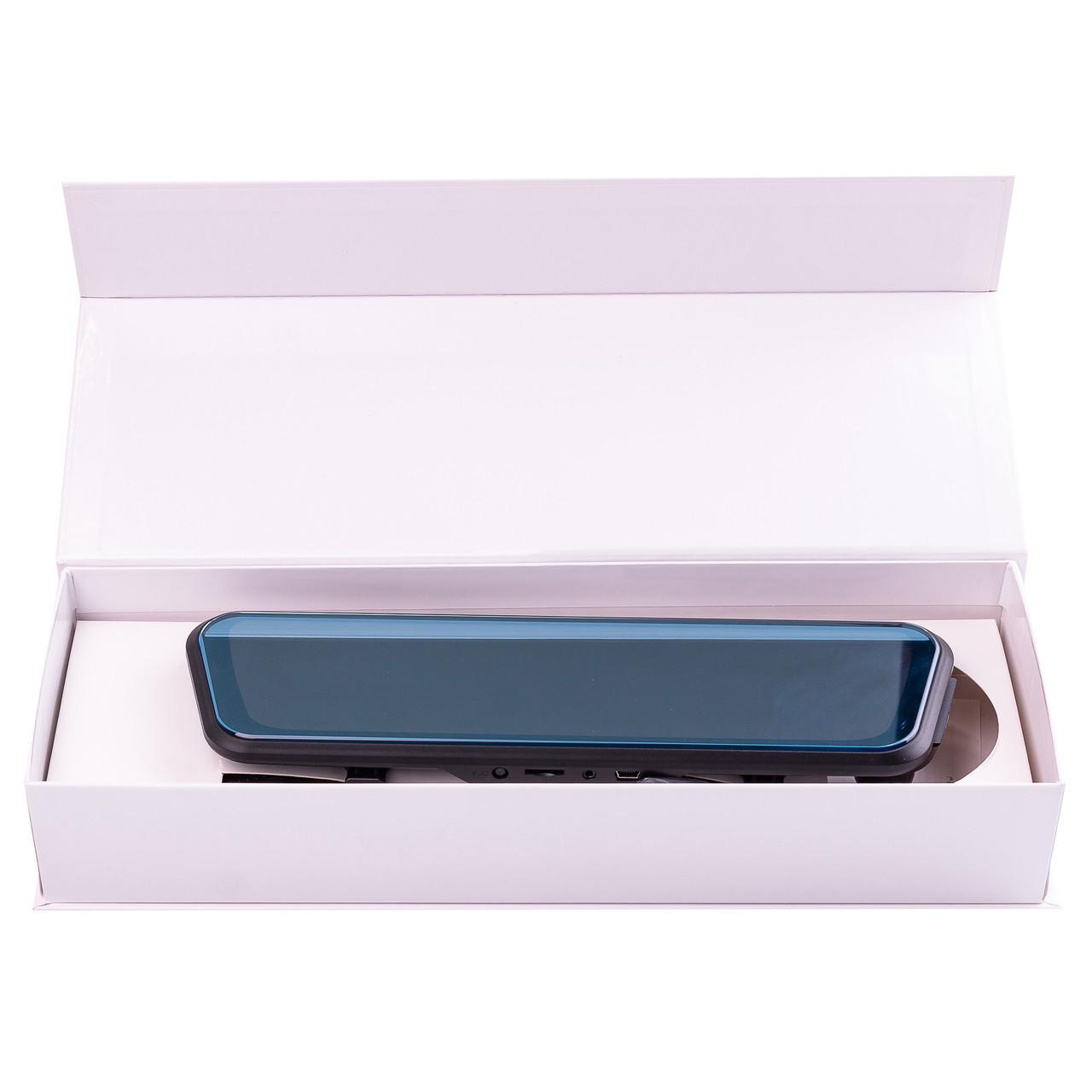 Видеорегистратор зеркало с камерой заднего вида Touch Screen Super FULL HD парктроник Vechicle Blackbox DVR (2753) - фото 15