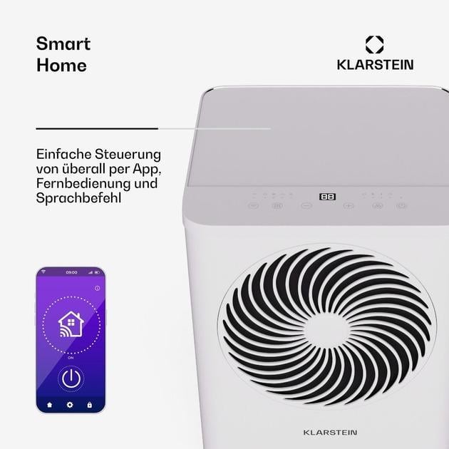 Кондиціонер мобільний KLARSTEIN Aero Ring (10046097) - фото 5 Кондиціонер мобільний KLARSTEIN Aero Ring (10046097) - фото 5