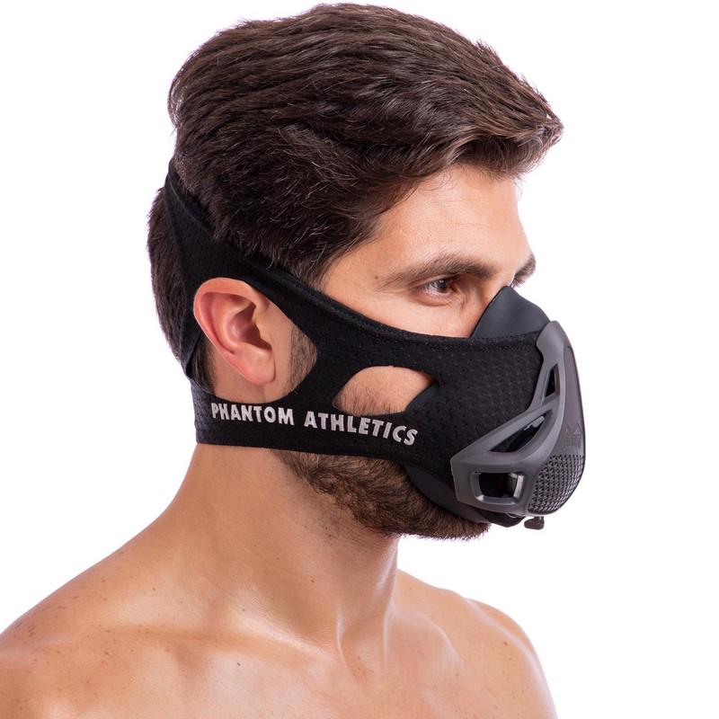 Маска тренировочная Training Mask PHANTOM SP-Sport DH-6042 S Черный (NA000882) - фото 3