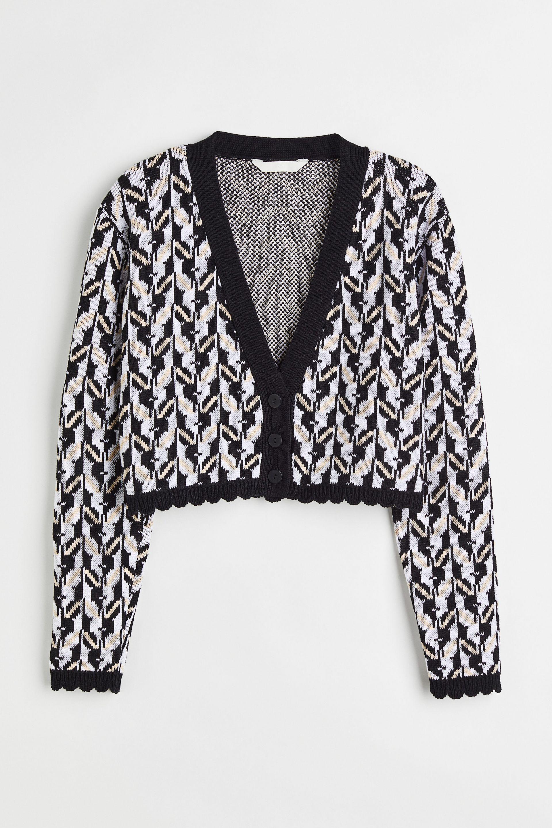 Кофта S Чорно-білий (1118474arl)