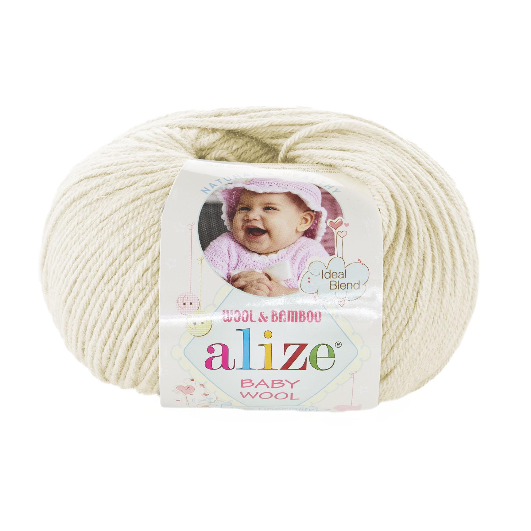 Пряжа Alize Baby Wool 01