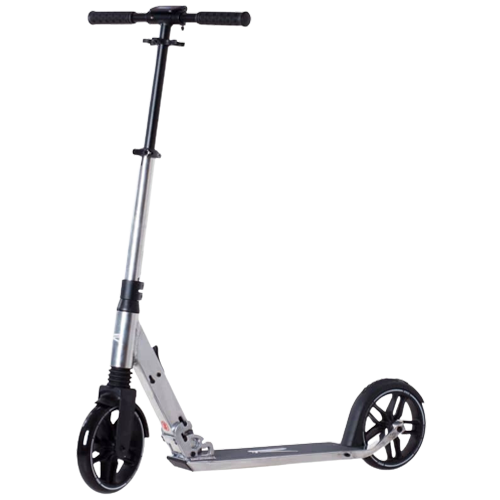 Самокат Rideoo 200 City Scooter с амортизаторами 87x105x93 см Silver (1879191278)