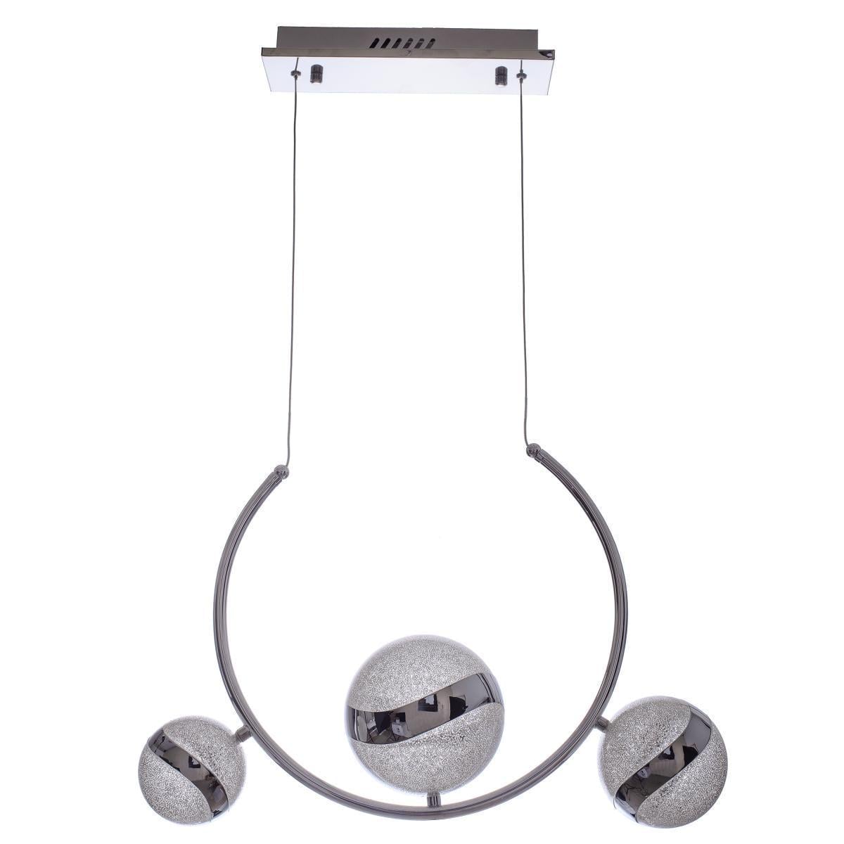 Люстра светодиодная молекула Brille BL-567S/25 W WW CH LED