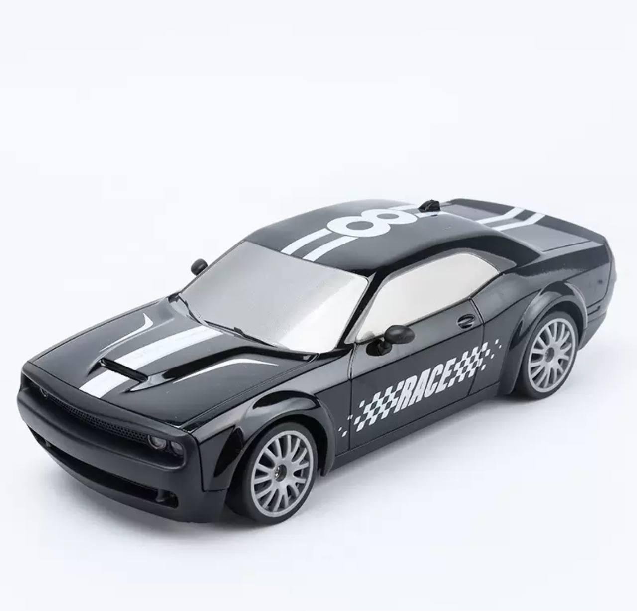 Машинка для дрифту на радіокеруванні повнопривідна Race 1:20 із LED-підсвіткою Black (x9q-k3b-rie) - фото 2 Машинка для дрифту на радіокеруванні повнопривідна Race 1:20 із LED-підсвіткою Black (x9q-k3b-rie) - фото 2