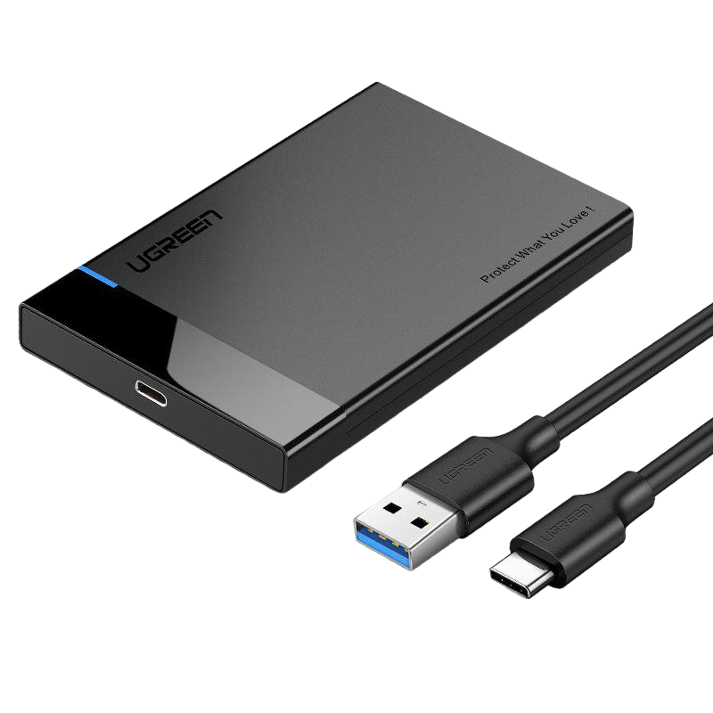 Внешний корпус для жесткого диска UGREEN USB Black (292)
