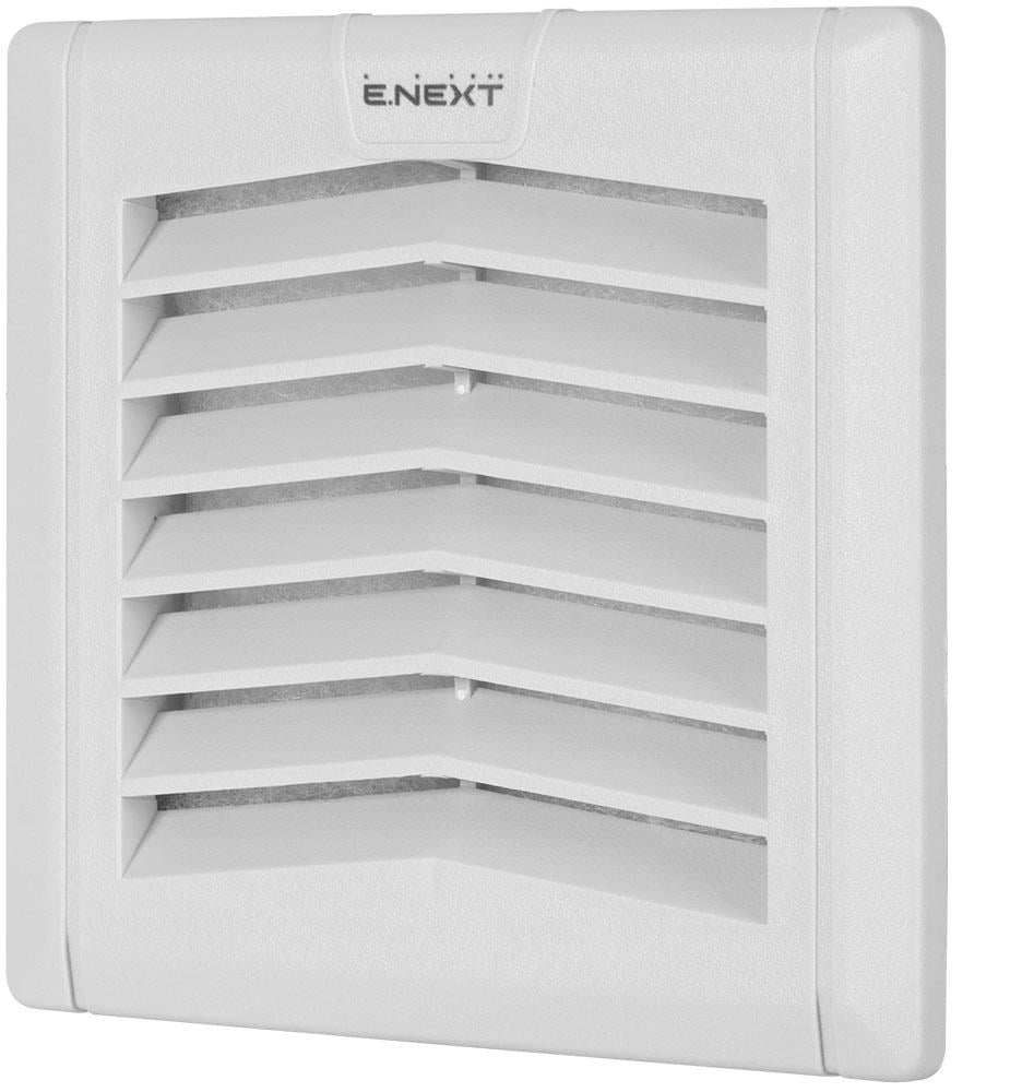 Решетка вентиляционная E.NEXT e.climat.filter.pro.152 с фильтром 120х120 мм (s0103010)