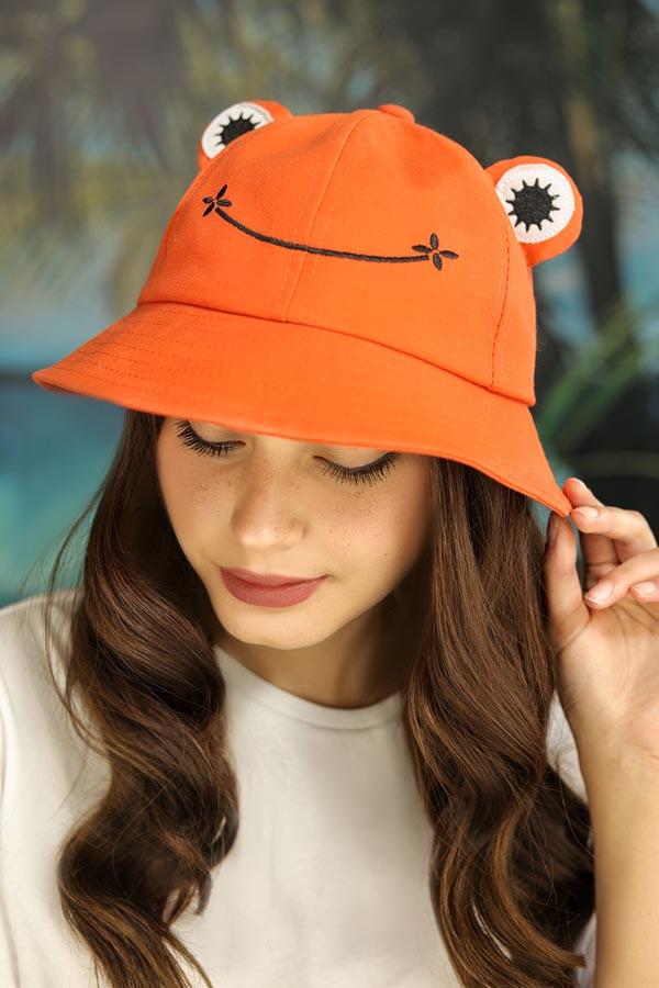 Панама Braxton Smiling frog женская Оранжевый (1622)