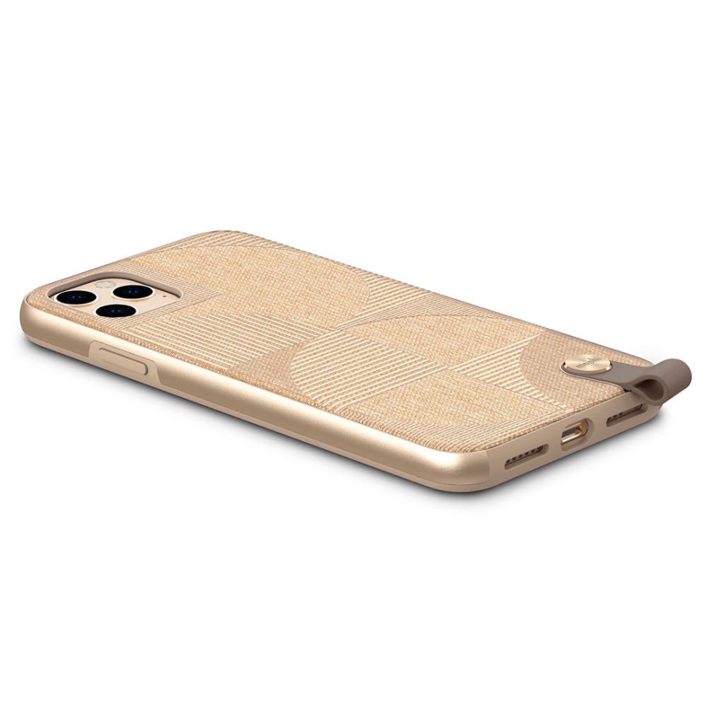 Чехол-накладка Moshi Altra Slim Case for iPhone 11 Pro with Wrist Strap Sahara Beige (99MO117303)