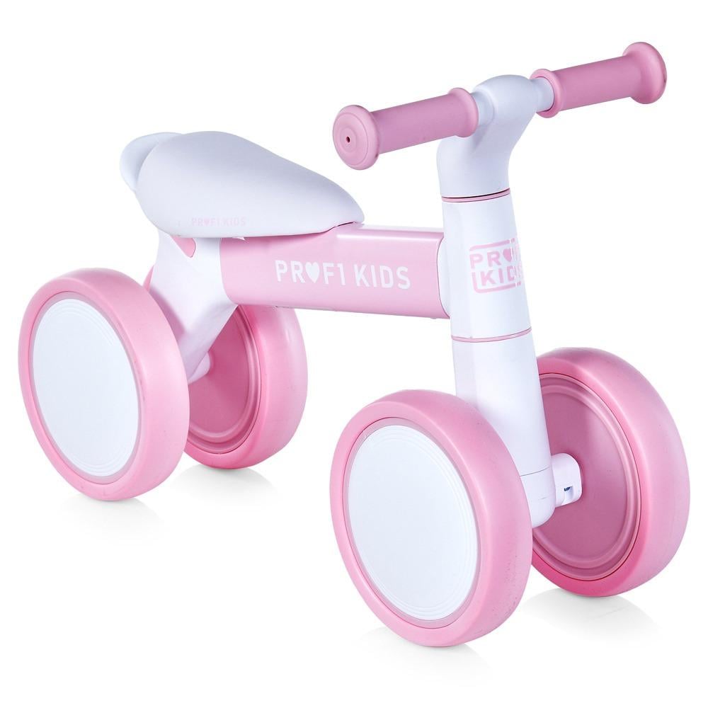 Беговел детский PROFI KIDS от 1 года четырехколесный 7" Розовый (BT-168-B-53)