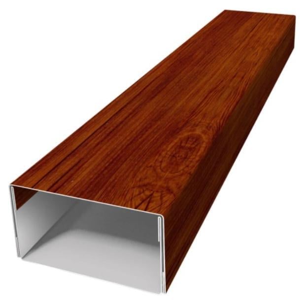 Рельс декоративный SIMBUD 60x35 мм 2 пог. м Античный дуб (859465) - фото 1 Рельс декоративный SIMBUD 60x35 мм 2 пог. м Античный дуб (859465) - фото 1