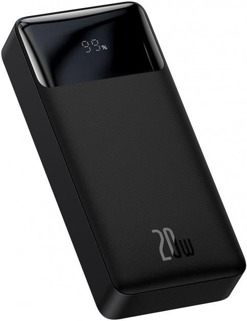 Повербанк BASEUS Bipow Digital Display 20000 mAh 20W Black