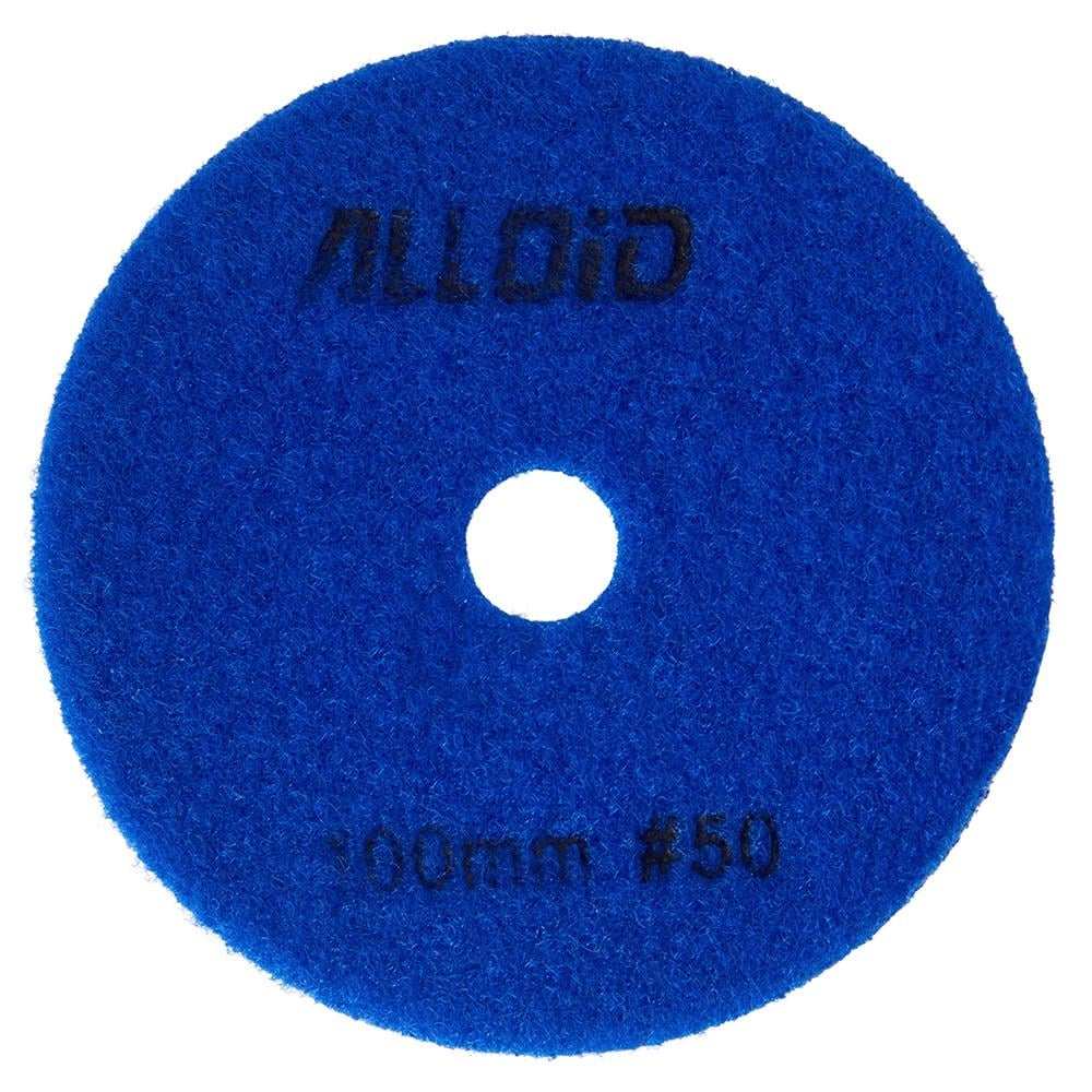 Круг алмазний шліфувальний на липучці Alloid Pro DD-63283 100 мм зерно 50