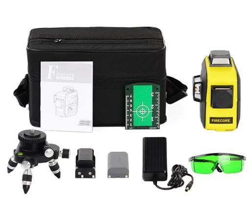 Лазерный уровень Firecore F93T-XG комплект №1 - фото 3 Лазерный уровень Firecore F93T-XG комплект №1 - фото 3