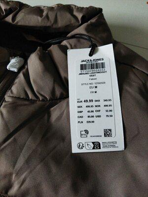Жилет чоловічий Jack&Jones S Коричневий - фото 3