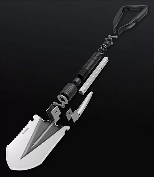 Лопата NexTool Foldable Sapper Shovel NE20033 - фото 2