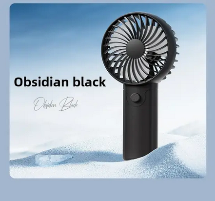 Вентилятор ручний від 2 батарей ААА Чорний (WF-7122) - фото 4 Вентилятор ручний від 2 батарей ААА Чорний (WF-7122) - фото 4