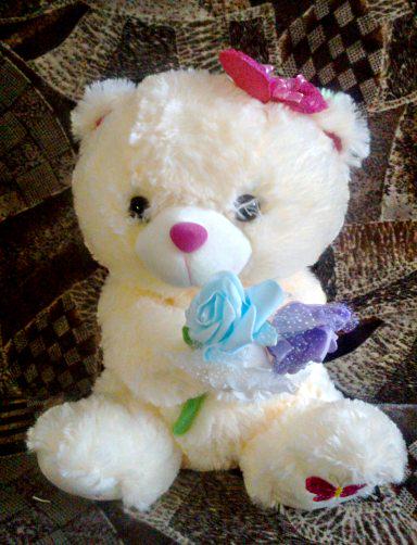 Мягкая игрушка Копица Мишка праздничный №1 35 см (21035)