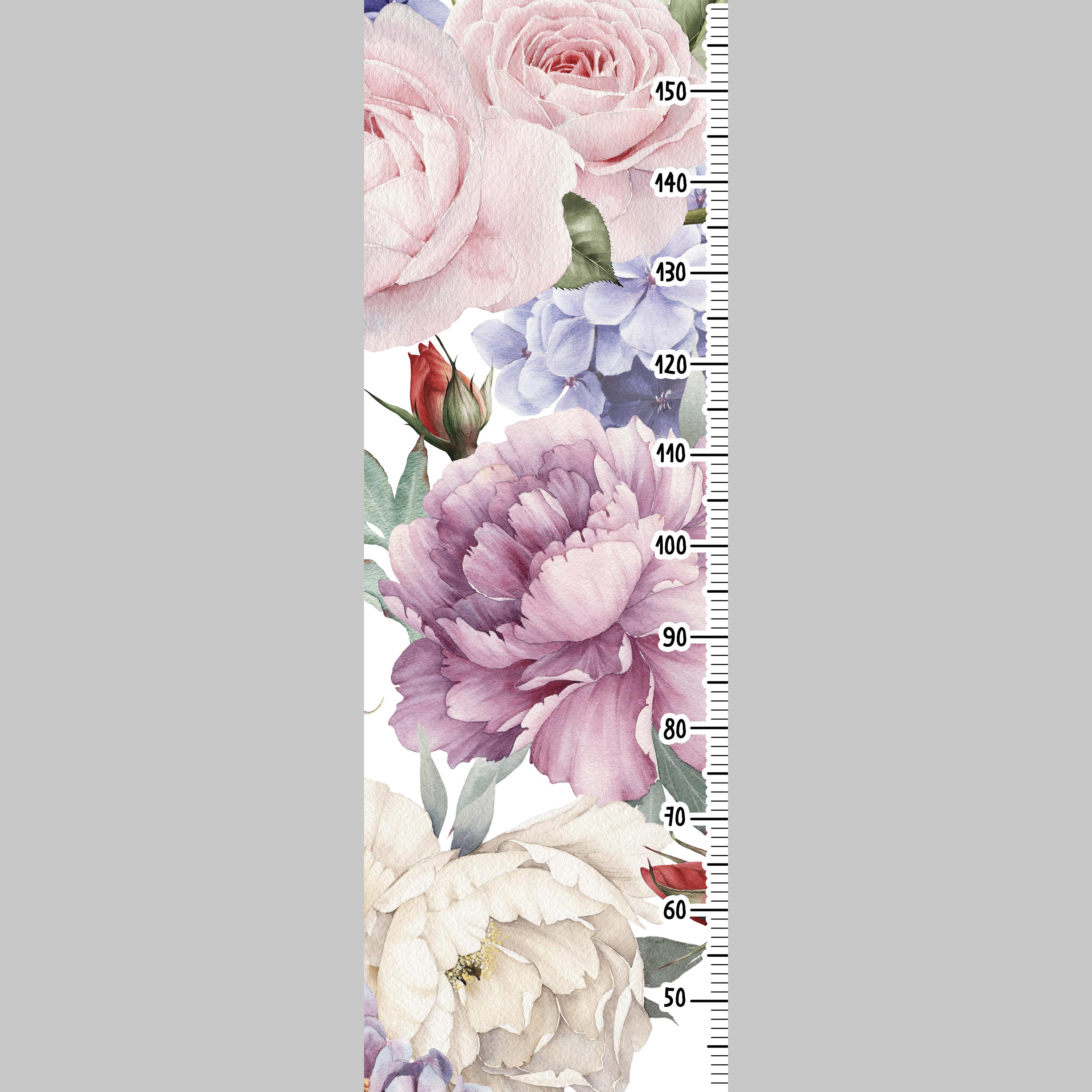 Ростомер WS Wallpaper для детей С цветами 40x120 см (344799425_1)