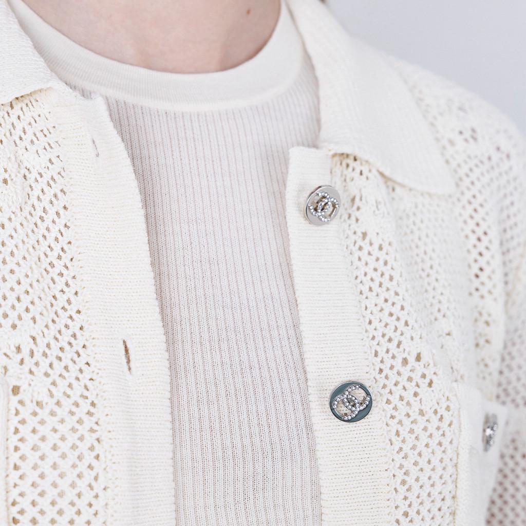 Кардиган жіночий повсякденний Chanel S Білий (2797308602) - фото 4 Кардиган жіночий повсякденний Chanel S Білий (2797308602) - фото 4