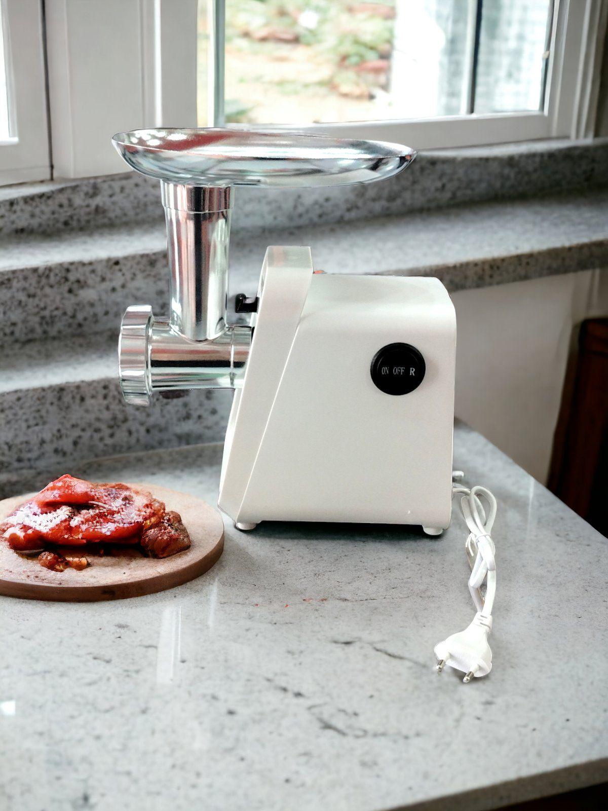 Мясорубка Meat Grinder SH07731 с соковыжималкой/насадка для колбасы 3200 Вт Белый (SH07731) - фото 3 Мясорубка Meat Grinder SH07731 с соковыжималкой/насадка для колбасы 3200 Вт Белый (SH07731) - фото 3