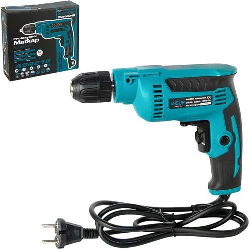 Дриль ударний електричний Assur ID7131 580Вт 2800 об/хв патрон 10 мм з реверсом (228)