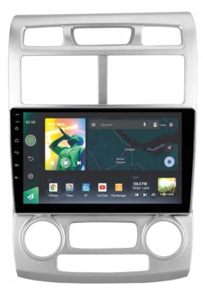 Магнитола штатная Sigma X9464 4/64 GB для Kia Sportage 2 2007-2009 г. 9" (AR-716071)