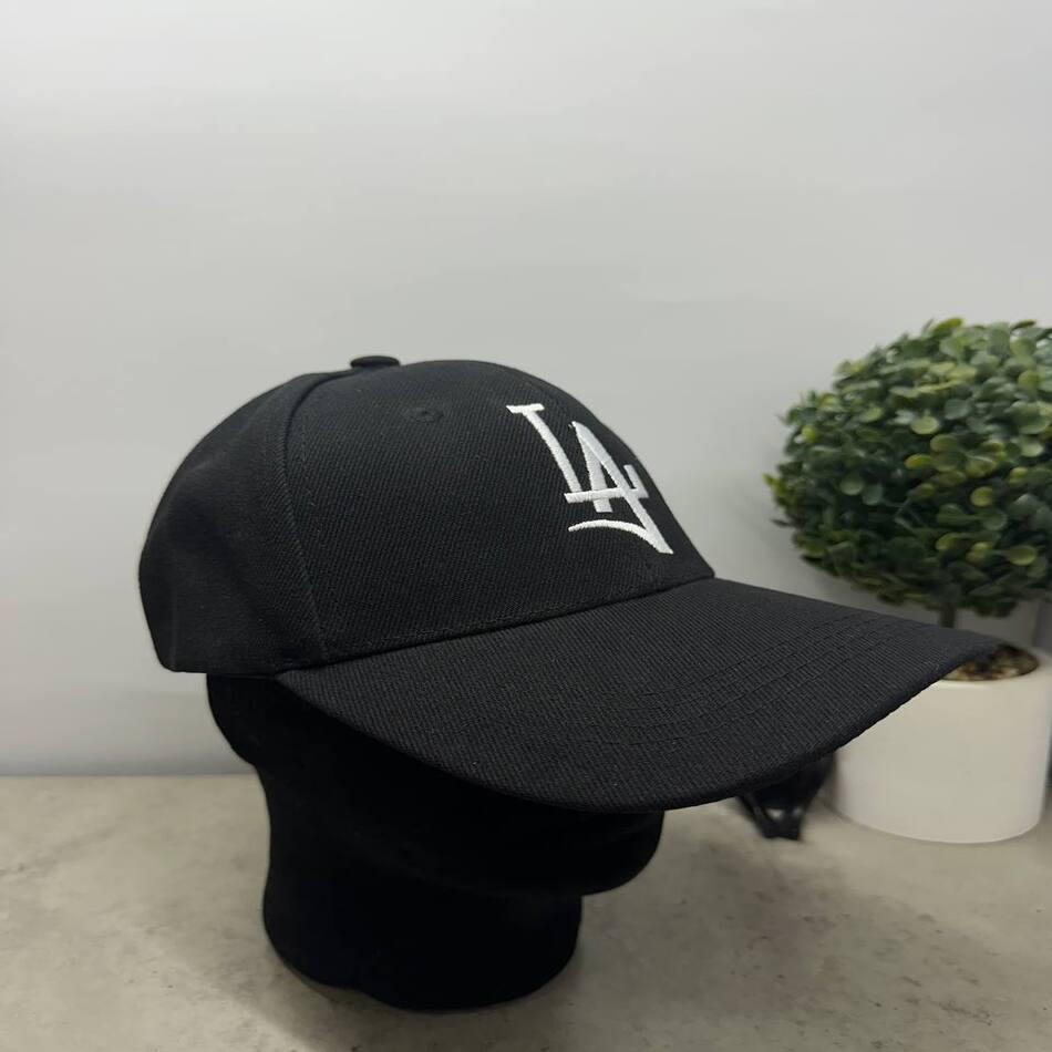 Кепка-бейсболка летняя Los Angeless с большим лого OS Черный (00214) - фото 2 Кепка-бейсболка летняя Los Angeless с большим лого OS Черный (00214) - фото 2