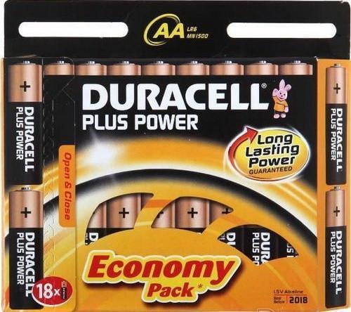 Батарейка Duracell AA Alkaline Basic 18 шт. (9050099)