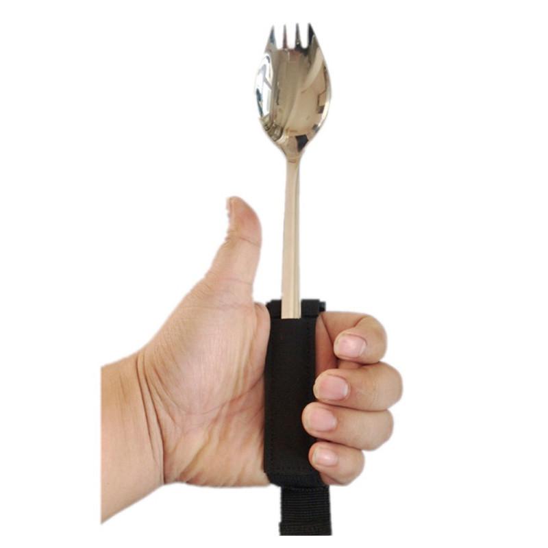 Столовый набор Lesko XDCS-863 вилка-ложка для людей с тремором или артритом с фиксатором (24366697) - фото 4 Столовый набор Lesko XDCS-863 вилка-ложка для людей с тремором или артритом с фиксатором (24366697) - фото 4