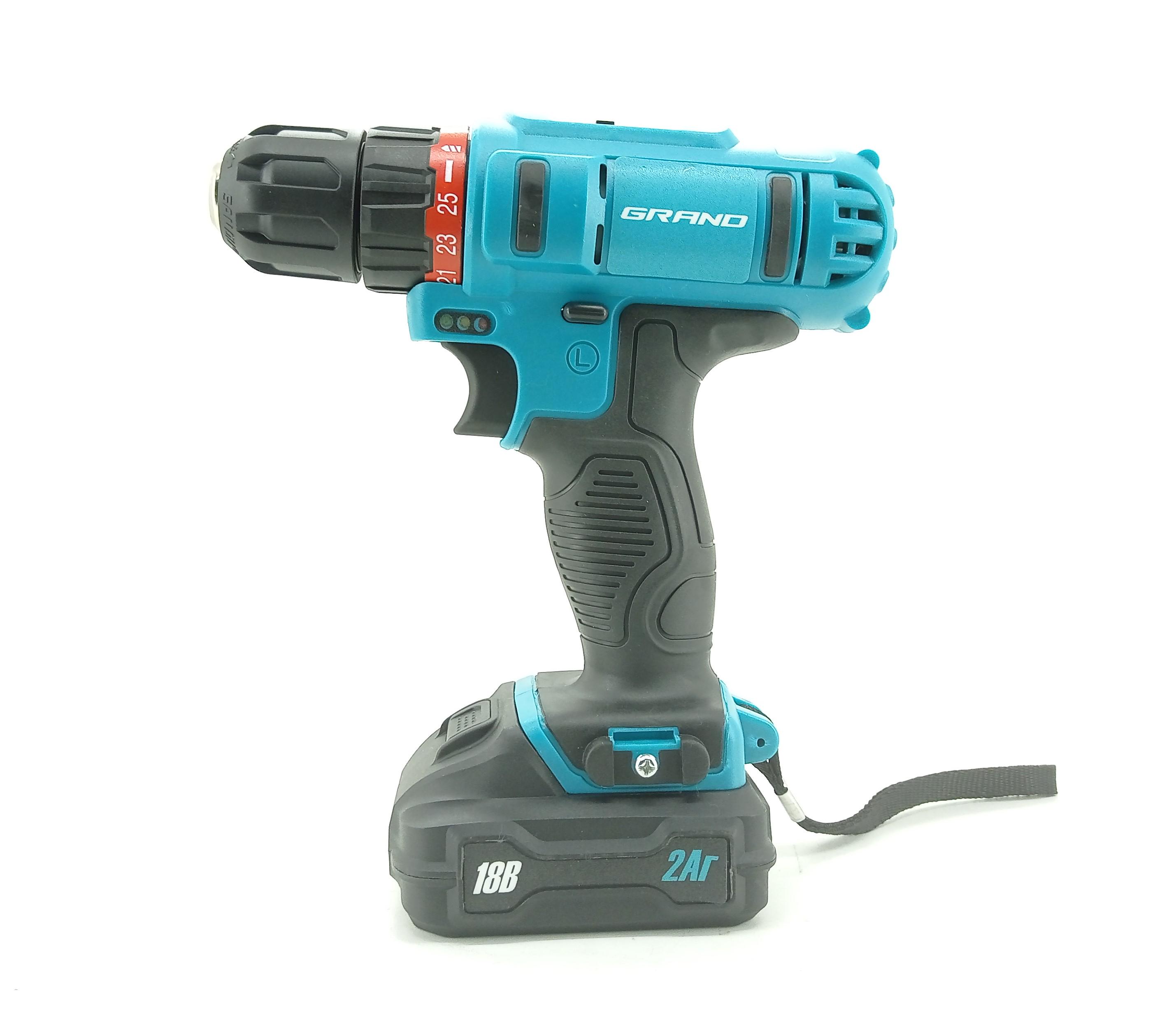 Шуруповерт аккумуляторный Grand ДА-18/10Li (GRDA1810Li) - фото 4 Шуруповерт аккумуляторный Grand ДА-18/10Li (GRDA1810Li) - фото 4