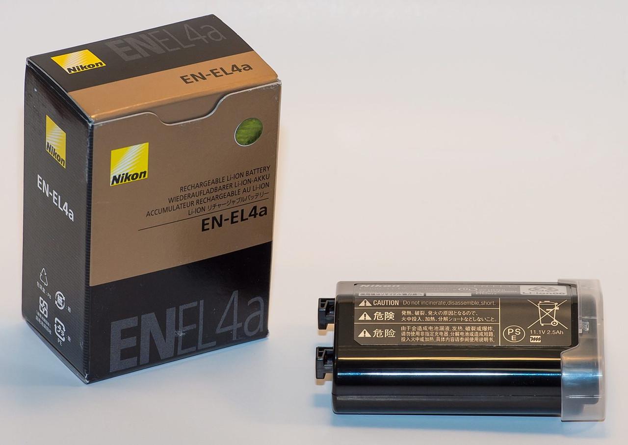 Акумулятор EN-EL4a EN-EL4 для Nikon D2H D2Hs D2X D2Xs D3 D3S D3X F6 - фото 2