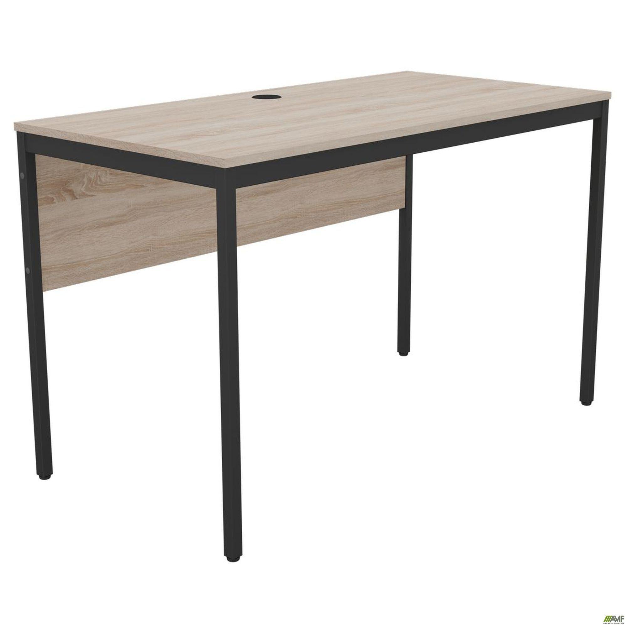 Стол письменный Осло 1187х600х750 мм Дуб сонома/Черный графит