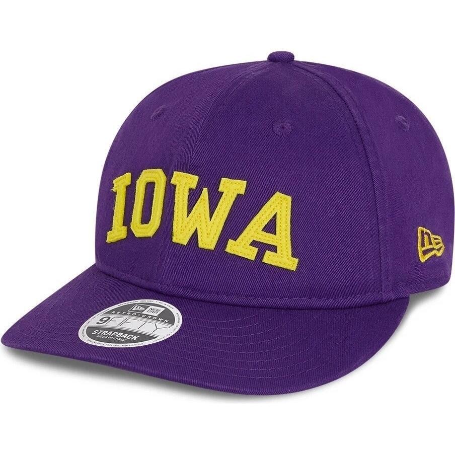 Кепка New Era CAP RETRO CROWN TEAM HERITAGE IOWA OAKS SM Фиолетово-желтый (60112594)