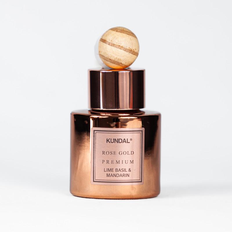 Аромадиффузор для машины Kundal Perfume Car Diffuser Rose Lime Basil&Mandarin Лайм/Базилик/Мандарин 40 мл (23503440)