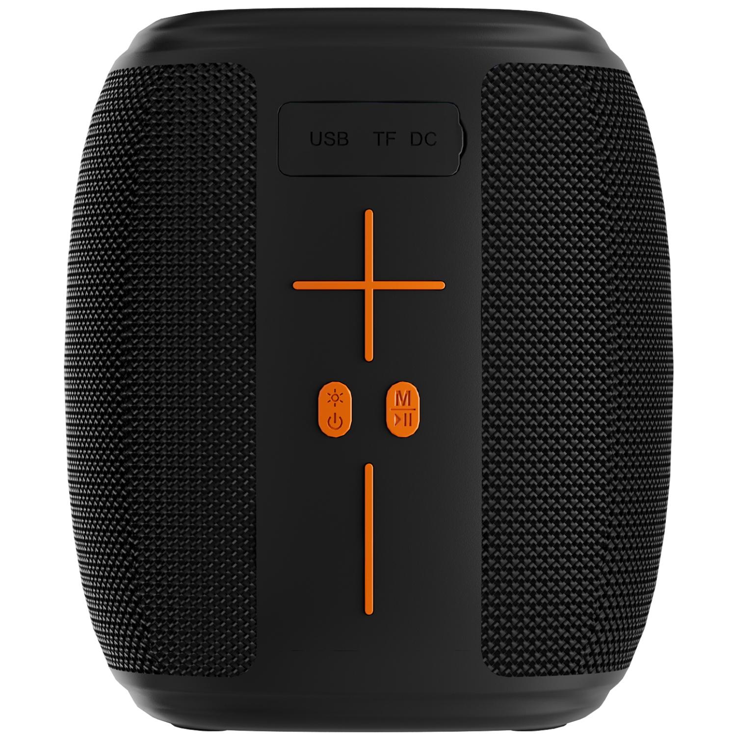 Портативная колонка беспроводная XTRIKE ME SK-301 8Вт 1.0 Bluetooth 5.4/SD/MP3 RGB 1200mAh Black (SK-301)