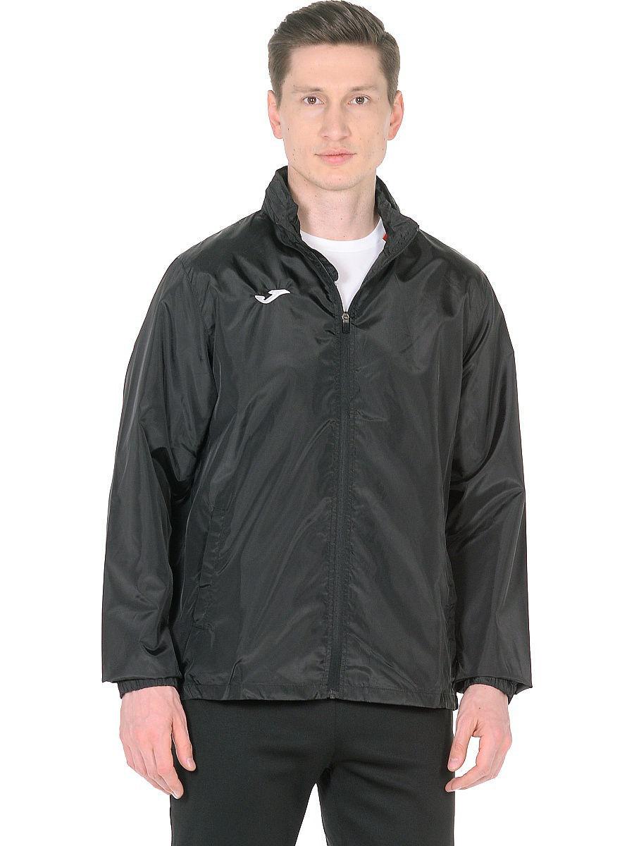 Куртка ветрозащитная Joma 100087.100 Rainjacket Iris XL Black (9995218545126) - фото 2